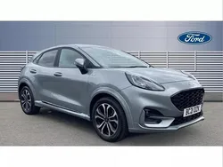 Silver Used 2021 Ford Puma ST-Line SUV | £14,544 (Fair price)