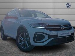 White Used 2025 VW T-Roc R-line SUV | £27,799 (Fair price)