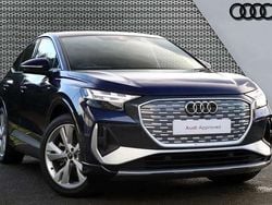 Blue Used 2023 Audi Q4 Sportback e-tron S-Line SUV | £31,495 (Super price)