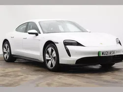 White Used 2021 Porsche Taycan Sedan | £43,490 (Super price)