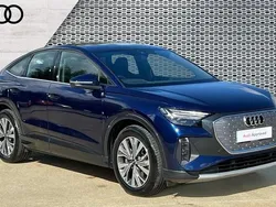 Blue Used 2025 Audi Q4 Sportback e-tron Sport SUV | £35,490 (Super price)