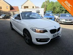 White Used 2016 BMW 218 Sport Line Cabriolet | £9,790 (Good price)