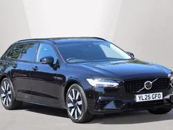 Black New 2025 Volvo V90 Plus Estate | £47,995