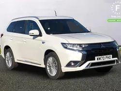 White Used 2020 Mitsubishi Outlander P-HEV Estate | £20,499 (Expensive)