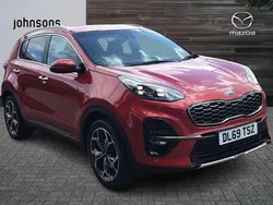 Red Used 2020 Kia Sportage GT-Line SUV | £13,150 (Fair price)