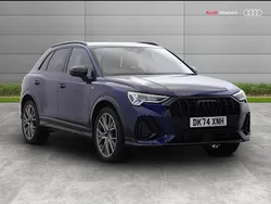 Blue Used 2024 Audi Q3 Black Edition SUV | £34,990 (Fair price)