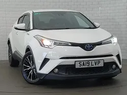 White Used 2019 Toyota C-HR SUV | £17,498 (A bit pricey)