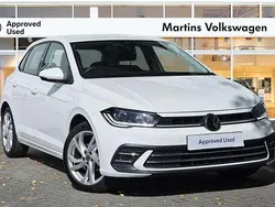 White Used 2024 VW Polo Style Hatchback | £18,995 (Fair price)