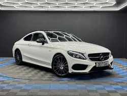 White Used 2017 Mercedes C43 AMG Premium Coupe | £17,490 (Fair price)