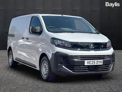 White New 2025 Vauxhall Vivaro S Van | £21,995 (A bit pricey)