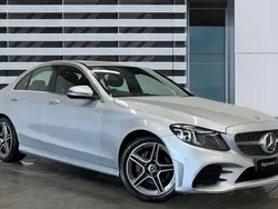 Silver Used 2019 Mercedes C220 AMG Line Premium Sedan | £20,086 (Fair price)