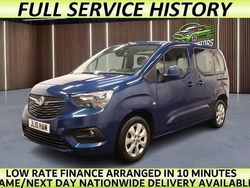 Blue Used 2019 Vauxhall Combo S MPV | £8,970 (Good price)