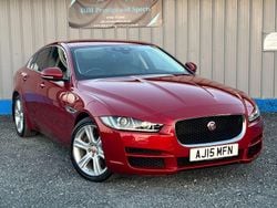 Red Used 2015 Jaguar XE Portfolio Sedan | £6,988 (Fair price)