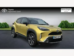 Yellow Used 2022 Toyota Yaris Hybrid Edition Hatchback | £23,355