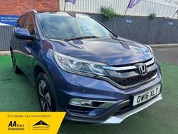 Blue Used 2016 Honda CR-V EX SUV | £7,995 (Fair price)