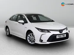 White Used 2021 Toyota Corolla Sedan | £16,975 (Super price)