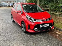 Red Used 2023 Kia Picanto GT-Line S Hatchback | £13,572 (Fair price)