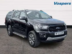 Black Used 2022 Ford Ranger Wildtrack Pickup | £26,394 (Fair price)