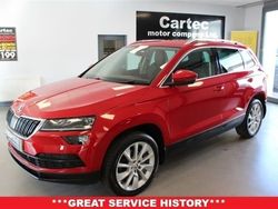 Red Used 2018 Skoda Karoq SE L SUV | £11,489 (Fair price)