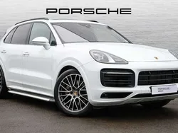 Carrara white metallic Used 2020 Porsche Cayenne S SUV | £48,490 (A bit pricey)