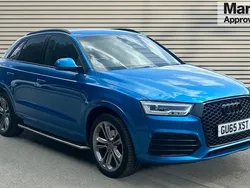 Blue Used 2015 Audi Q3 S-Line SUV | £14,637 (Fair price)