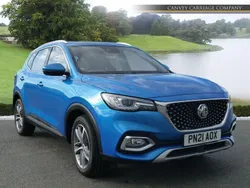 Blue Used 2021 MG HS Exclusive SUV | £16,200 (Fair price)