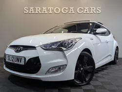 White Used 2012 Hyundai Veloster Sport Hatchback | £5,995 (A bit pricey)