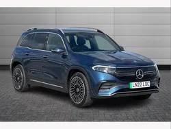 Blue Used 2022 Mercedes EQB350 AMG line SUV | £24,888 (Expensive)