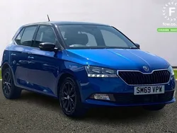 Blue Used 2020 Skoda Fabia Colour Edition Hatchback | £9,999 (Fair price)