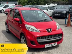 Red Used 2009 Peugeot 107 Hatchback | £2,289 (Super price)