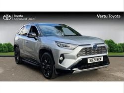 Silver Used 2021 Toyota RAV4 Hybrid SUV | £29,763 (Fair price)