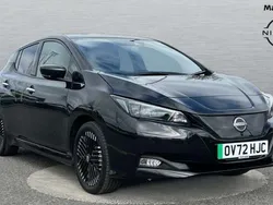 Black Used 2022 Nissan Leaf Tekna Hatchback | £12,331 (Fair price)