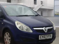 Blue Used 2007 Vauxhall Corsa Club Hatchback | £2,200 (A bit pricey)