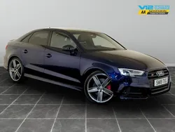 Blue Used 2018 Audi A3 Black Edition Sedan | £19,395 (Good price)