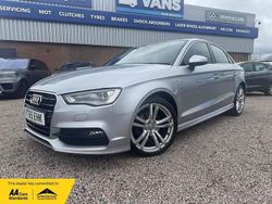 Silver Used 2016 Audi A3 S-Line Sedan | £11,491 (Good price)