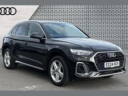 Black Used 2024 Audi Q5 S-Line SUV | £36,930 (Fair price)