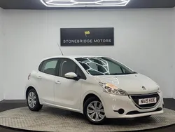 White Used 2015 Peugeot 208 Access Hatchback | £3,999 (Fair price)