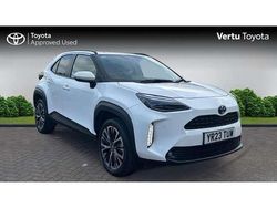 White Used 2023 Toyota Yaris Hybrid SUV | £23,425 (A bit pricey)