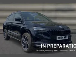 Black Used 2024 Skoda Karoq SportLine SUV | £30,950 (Fair price)