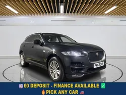 Black Used 2018 Jaguar F-Pace Portfolio SUV | £14,449 (Fair price)