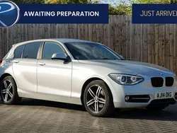 Silver Used 2014 BMW 120 Sport Line Hatchback | £8,950 (Fair price)