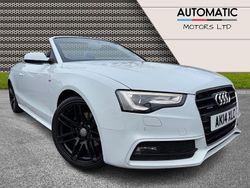 White Used 2014 Audi A5 Cabriolet S-Line Cabriolet | £9,290 (Fair price)