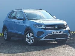 Blue Used 2024 VW T-Cross Life SUV | £21,998