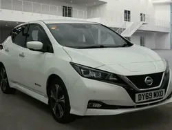 White Used 2019 Nissan Leaf Tekna Hatchback | £7,995 (Good price)