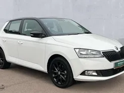 Candy white Used 2021 Skoda Fabia Colour Edition Hatchback | £13,995 (Fair price)