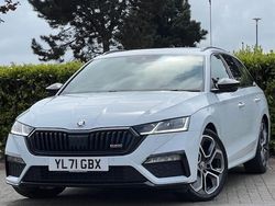 White Used 2021 Skoda Octavia vRS Estate | £25,495 (Expensive)
