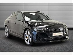 Black Used 2022 Audi e-tron Sportback Advanced SUV | £34,990