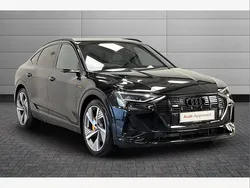Black Used 2022 Audi e-tron Sportback Advanced SUV | £35,990