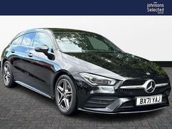 Black Used 2021 Mercedes CLA180 AMG Line Premium Plus Sedan | £22,693 (Fair price)