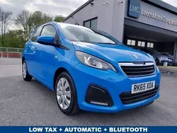Blue Used 2015 Peugeot 108 Active Hatchback | £8,695 (Fair price)